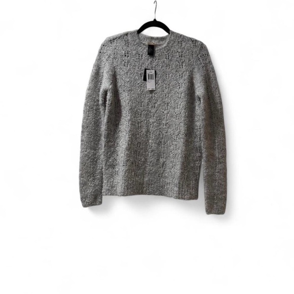 Magaschoni Sweaters - Magaschoni Women’s Heather Gray Crewneck Sweater